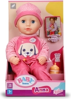 BABY born Anna tmavoružová, 36 cm