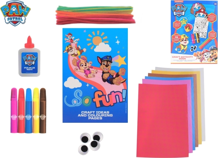 PAW PATROL sada minihier a tvorenia v knižke pre deti