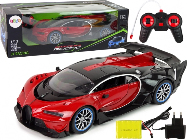 Diaľkovo ovládané auto Diaľkové otváranie dverí Červené 1:12