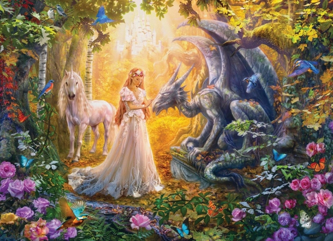 Puzzle Princeznina záhrada XL 500 dielikov