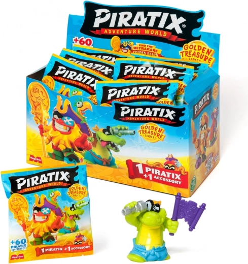 Pirátska figúrka Zlatý Poklad Tigerbot