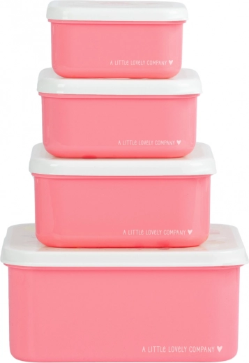 Sada štyroch desiatových krabičiek A Little Lovely Company – Zmrzlina