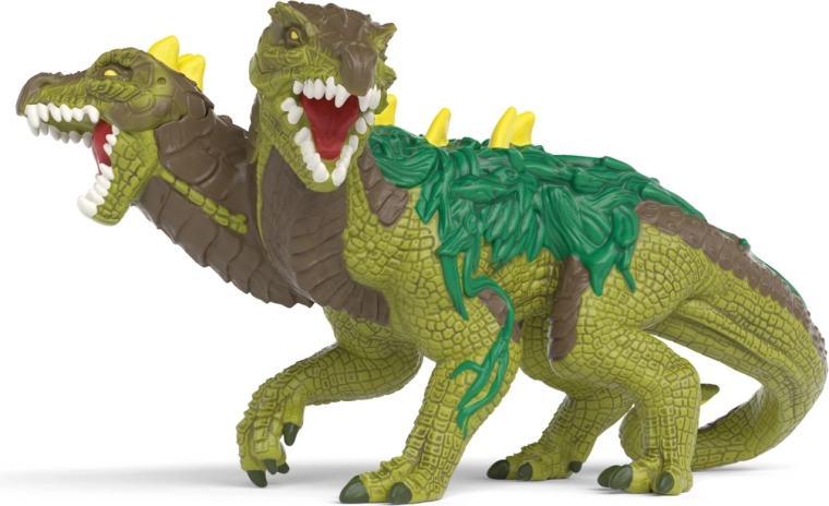 Dvojhlavý jašter z džungle pre dvojnásobné útoky