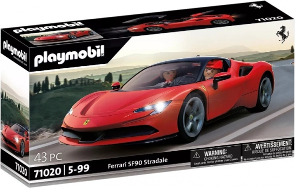 Športové auto PLAYMOBIL FERRARI SF90 Stradale s figúrkami