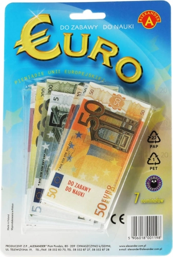 Alexander detské eurá hracie peniaze