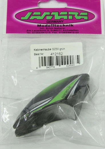 Zelená karoséria (canopy) pre G230