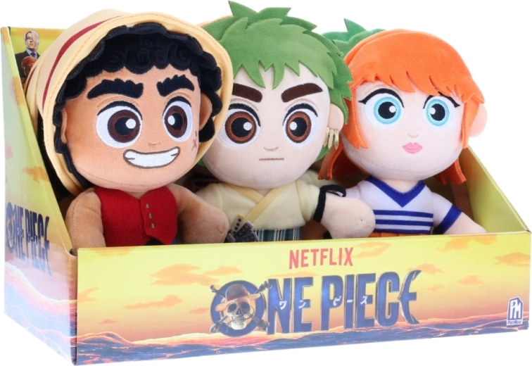 One Piece plyšová postava – display 9 ks