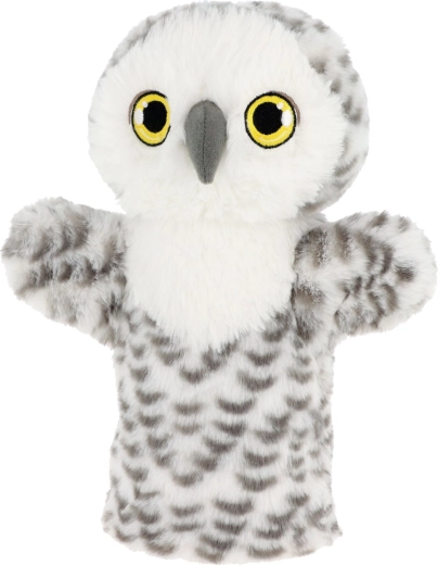 Keel Toys SE3077-7 Keeleco Sova - eko plyšový maňuška na ruku 27 cm