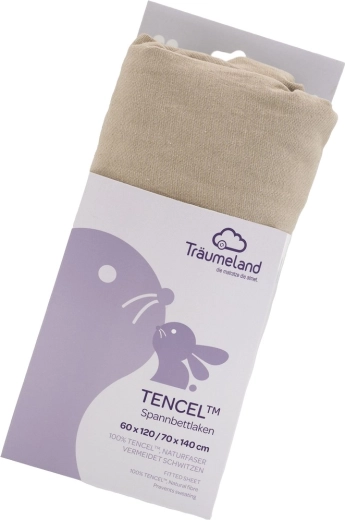 Träumeland napínacia plachta Tencel UNI taupe