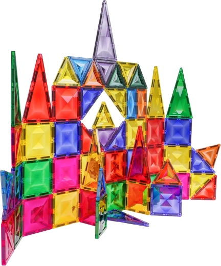 Priesvitné farebné dieliky pre hravé učenie