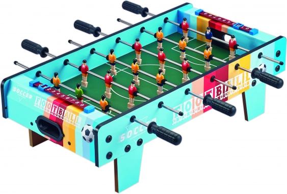 stolný futbal drevený 60,5 × 30,5 × 18,5 cm