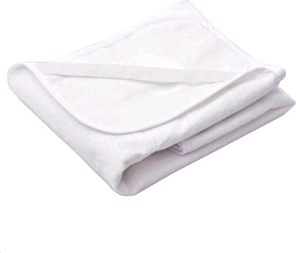 Froté nepremokavá podložka New Baby 40 × 90 biela