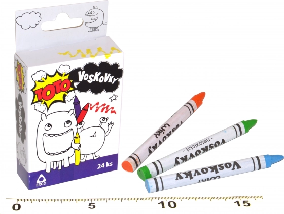 ERGO voskovky pre kreatívnu tvorbu