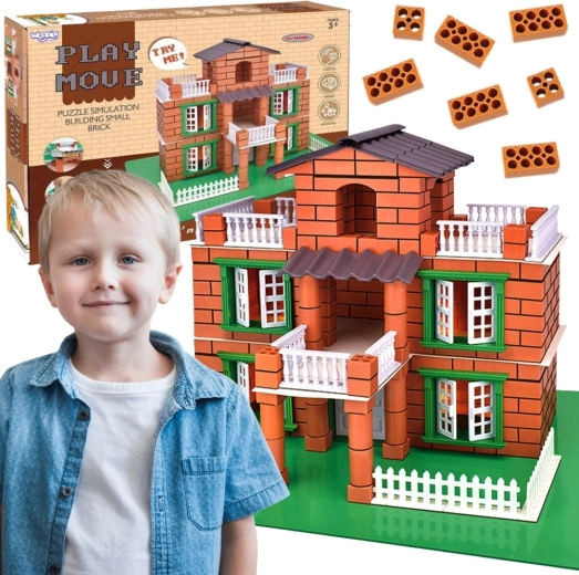 Woopie stavebnica z tehál – vila, 357 dielikov
