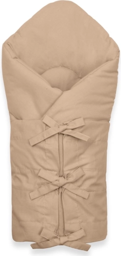 Klasická šnurovacia zavinovačka new baby cappuccino