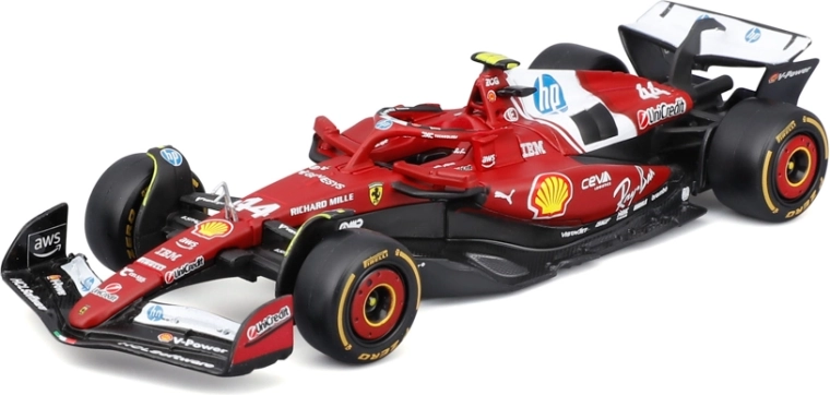 Model Formuly 1 Bburago Ferrari SF-25 (2025) Lewis Hamilton 1:43