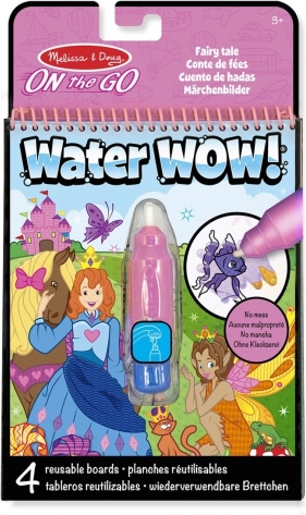 Melissa & Doug vodné maľovanie – vodné omaľovánky Water WOW! (mix motívov)