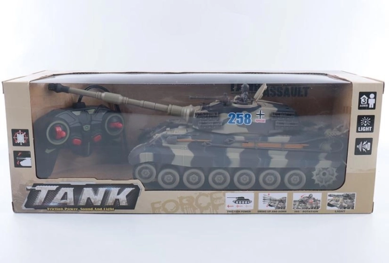 RC Tank 1:20 s Osvetlením a Zvukom