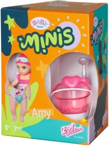 BABY born Minis sada s vaničkou a bábikou Amy