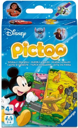 Ravensburger Pictoo Disney – rýchla postrehová hra