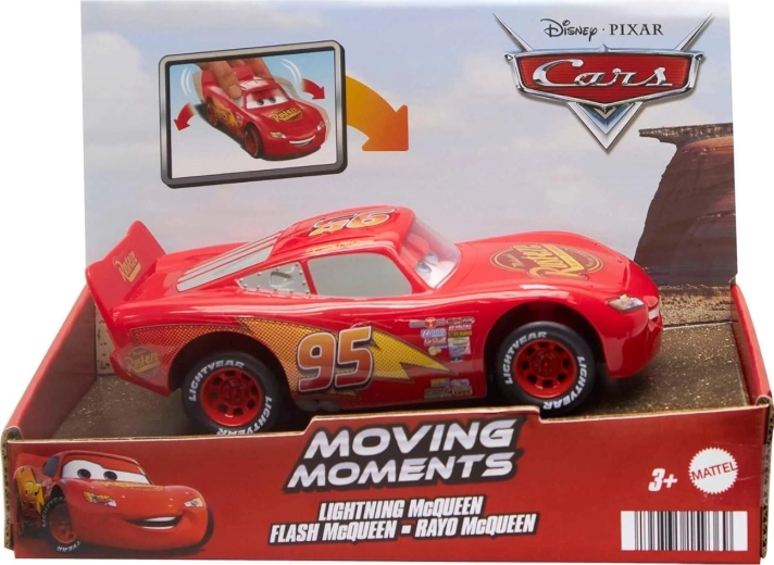 Mattel Cars Blesk McQueen s pohyblivou mimikou