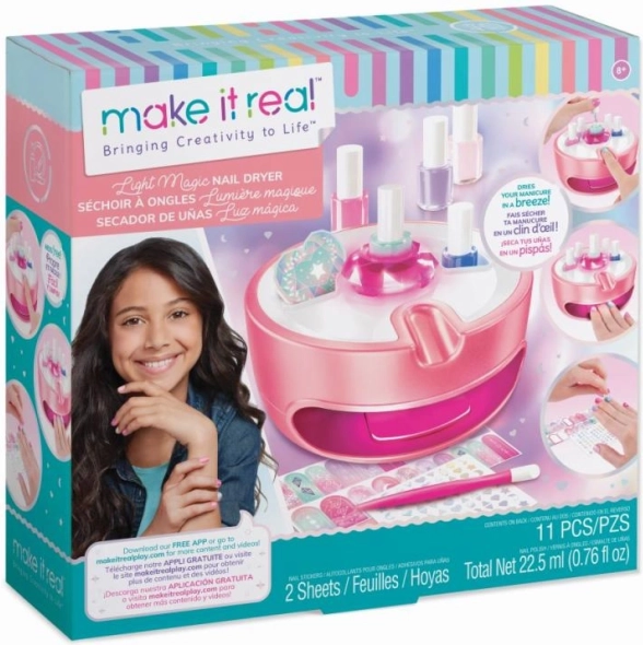 MAKE IT REAL nechtové štúdio – sada na nechty pre deti