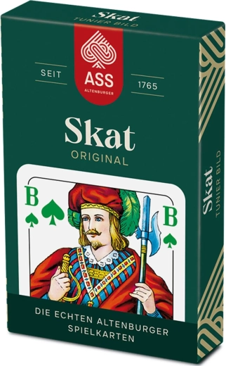 Ass Altenburger turnajový obrázok skat (nemecko-francúzsky), 4 farby - 1 kus