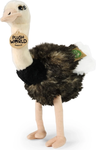 Rappa plyšový pštros 33 cm eco-friendly Plush world