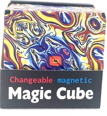 Magnetická 3D kocka – fidget hračka pre deti aj dospelých