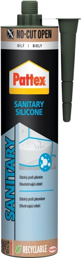 Pattex sanitárny silikón biely 280 ml