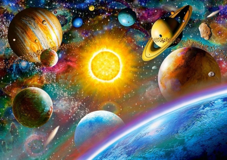 Puzzle 500 dielikov Vesmír Castorland