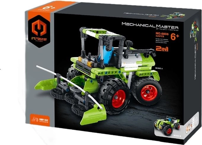 Stavebnica Mechanical Master kombajn 2v1 336 dielikov - 1 kus