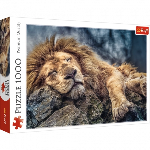 Puzzle 1000 dielikov Spiaci lev