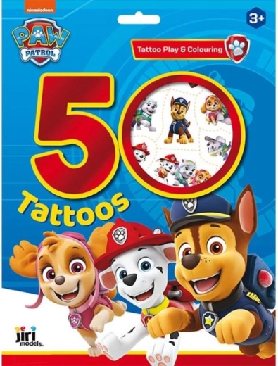 Tetovací set s hrdinami PAW PATROL, viac než 50 tetovaní