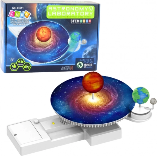 Astronomická vzdelávacia súprava Slnko Zem Mesiac DIY