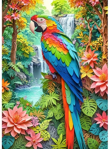 Cherry Pazzi puzzle Zrkadlo farieb 1000 dielikov