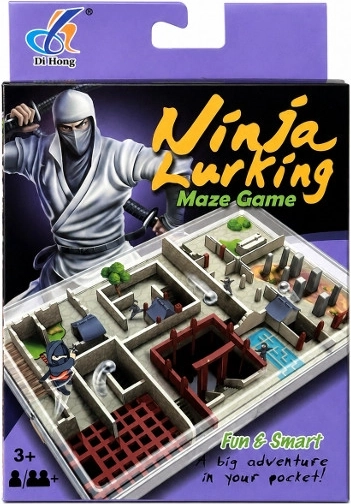 Zručnostná labyrintová hra s motívom ninju