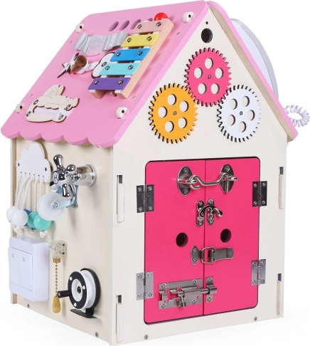 Aktívna doska domček pre deti 2Kids Toys – Ružový