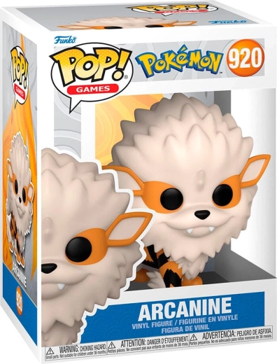 Funko Pop! Games Pokémon Arcanine (Arkani) #920 - 1 kus