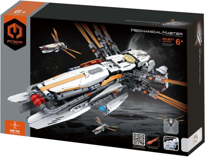 IM.Master vesmírna loď s mechanickým pohonom, 1229 dielikov