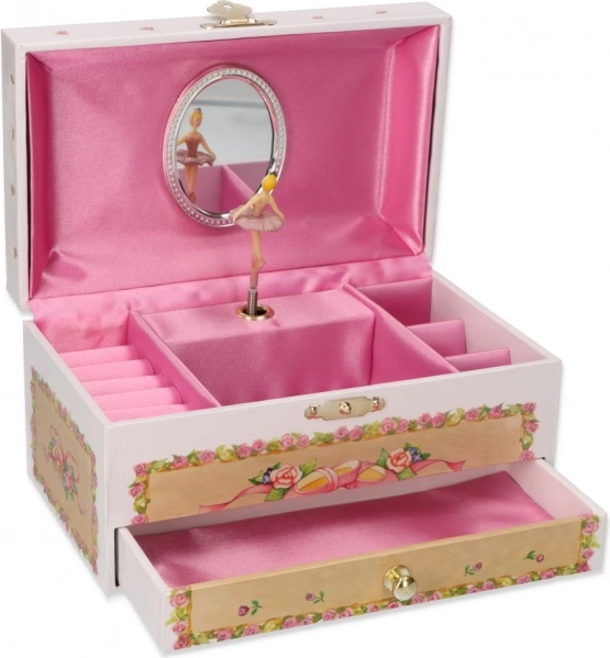 Hracia šperkovnica Kvetinová pieseň s melódiou Labutie jazero