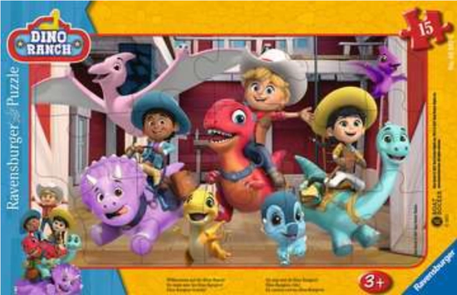 Ravensburger puzzle Dino Rancho 15 dielov