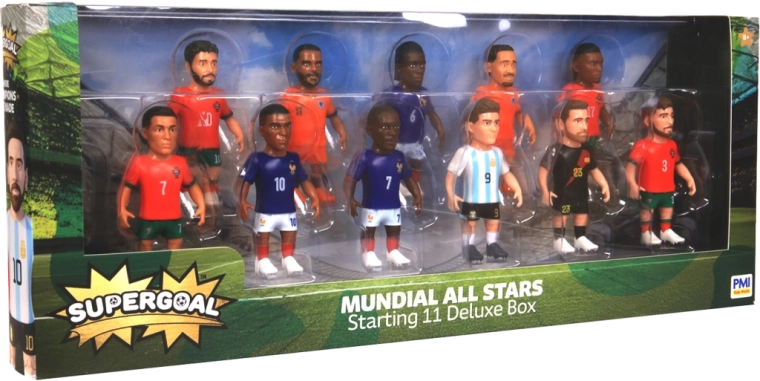 Supergoal figúrky futbalistov deluxe box 11 ks