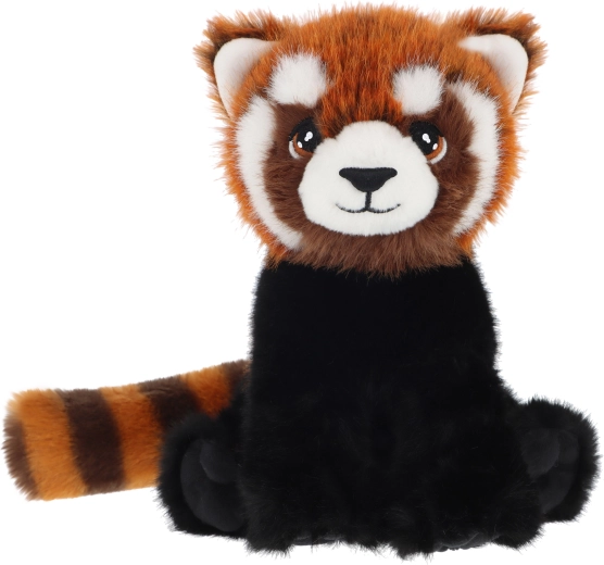 Keeleco panda červená plyšová hračka 20 cm
