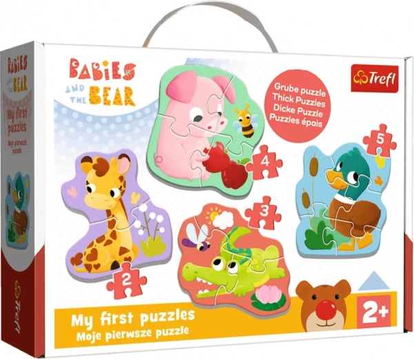 Puzzle Baby Classic – bábätkovské zvieratká TREFL