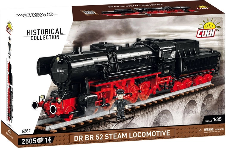 Cobi DRB trieda 52 parná lokomotíva 1:35