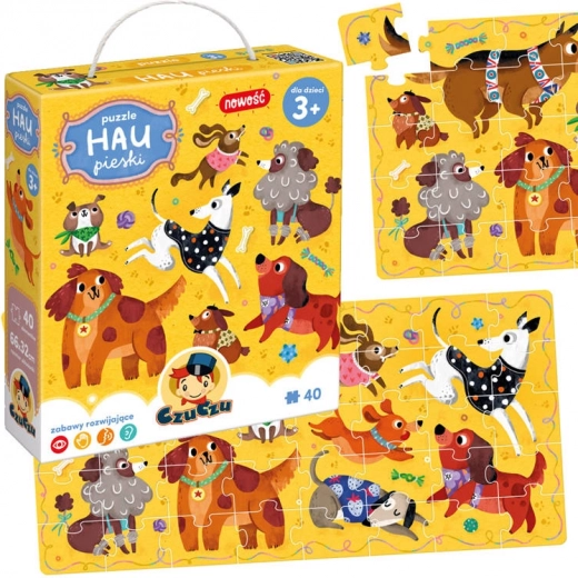 CzuCzu Puzzle Hau Piesci, 40 ks
