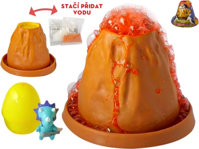 Interaktívna sopka s dinosaurom Crazy Dino