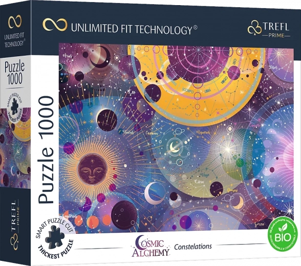 Puzzle 1000 dielikov Vesmírna alchýmia – súhvezdia TREFL PRIME UFT