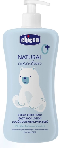 Chicco Natural Sensation telové mlieko s bambuckým maslom a vitamínom E 500 ml
